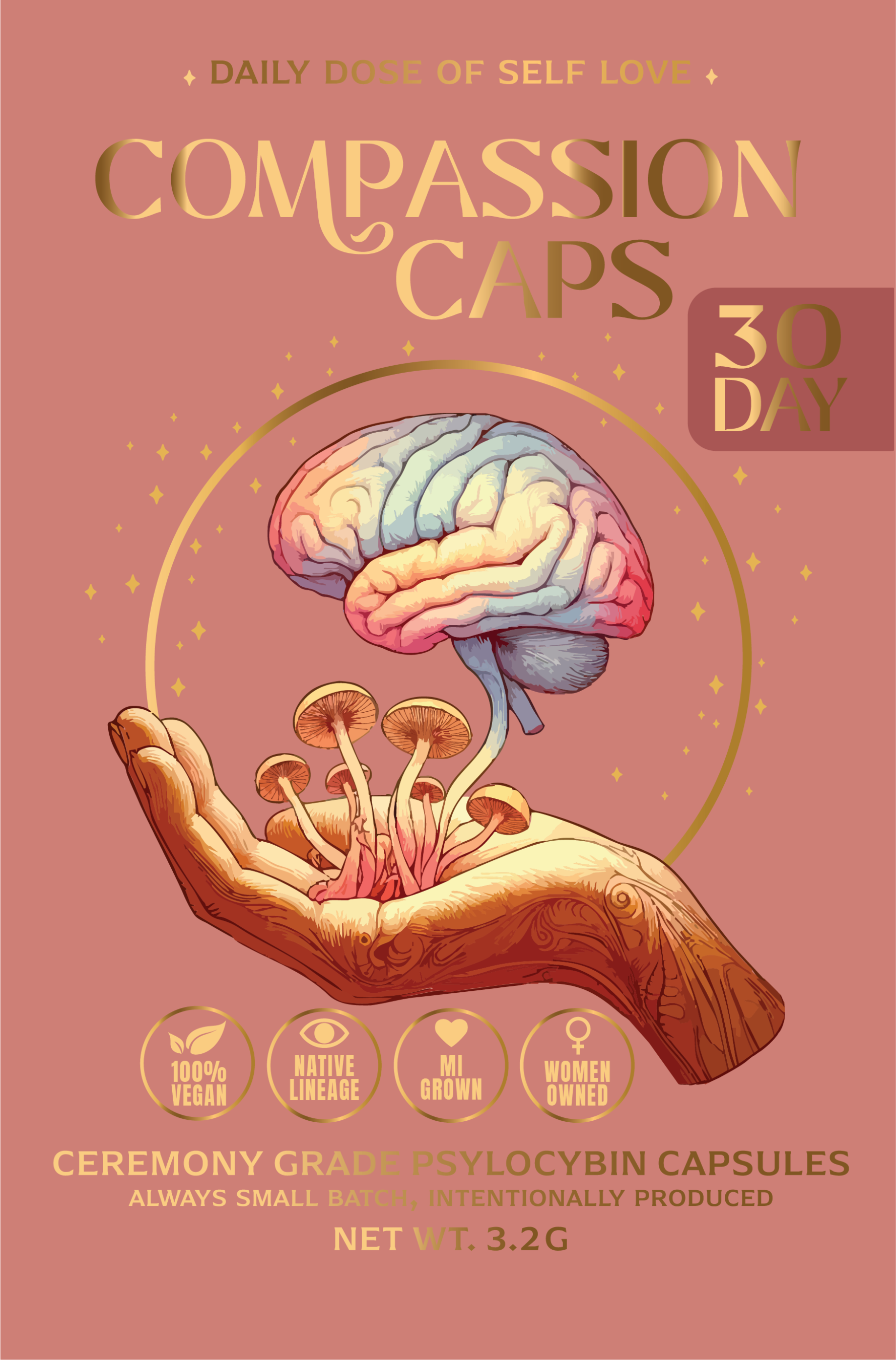 Compassion Caps 30 Day Course (Includes Sacrament Access)